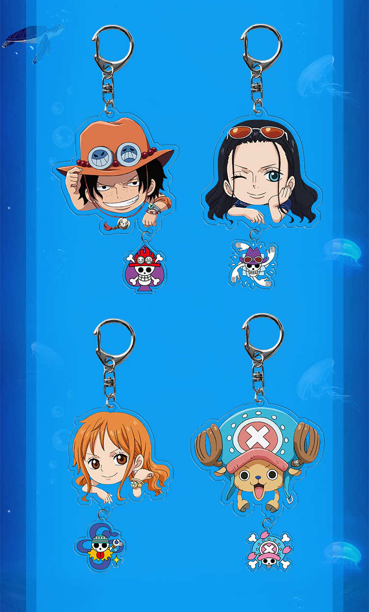 Móc khóa nhân vật One Piece anime