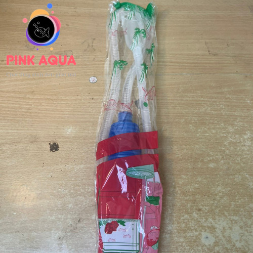 Bơm tay thay nước hồ cá - Hút cặn đáy bể cá