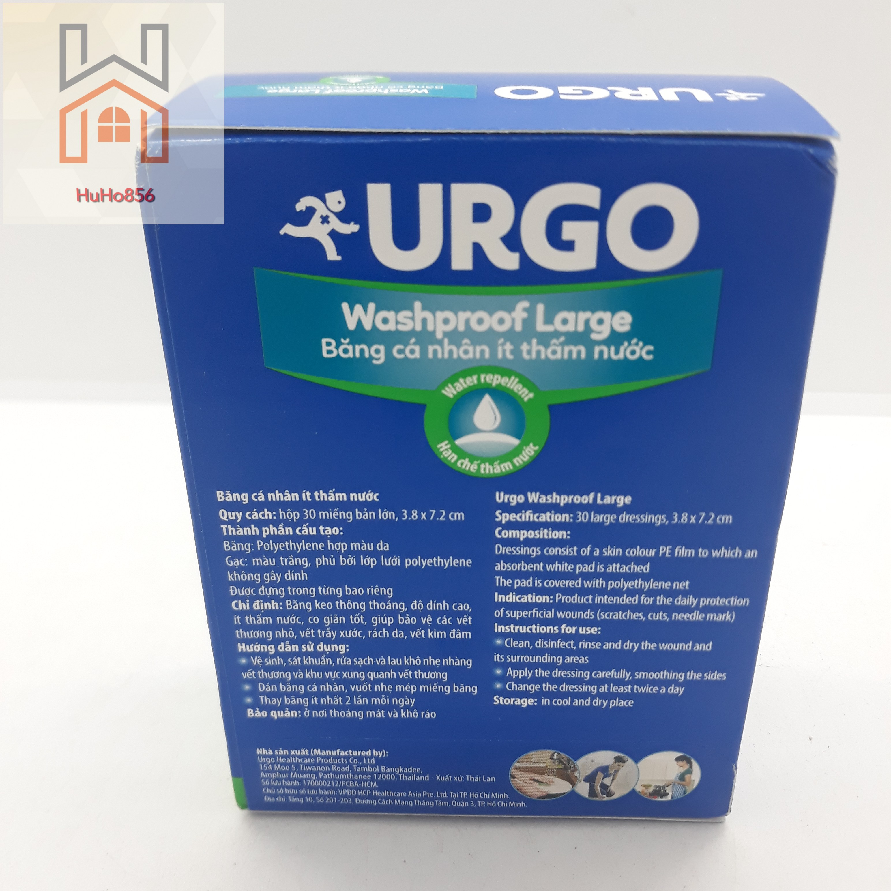 Băng Cá Nhân Urgo- Hộp 30 & 102 miếng
