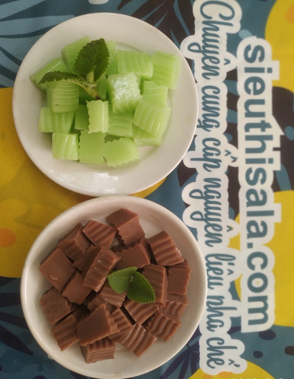 Bột Làm thạch Pudding/Plan túi chiết 100g hiệu Barismate