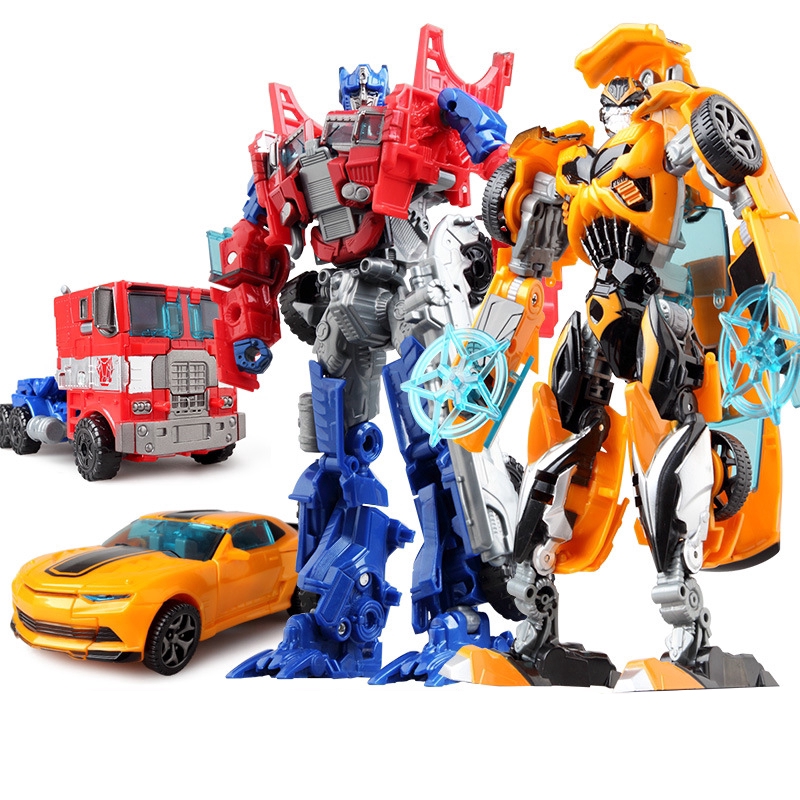 (40CM-SIZE ĐẠI) Đồ chơi robot Transformers biến hình B 's Optimus Prime Bumblebee grimlock Slam Dunk