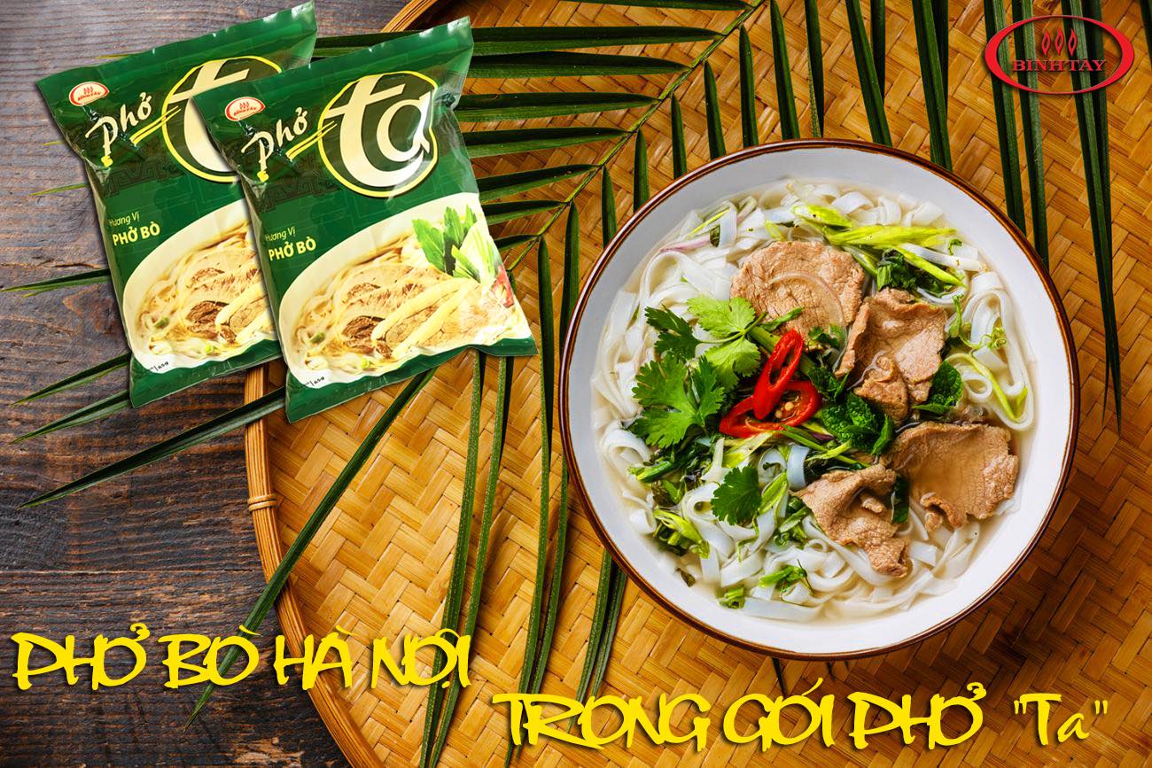 Phở bò Bình Tây (30 gói) - Vietnamese Pho – BEEF Flavor