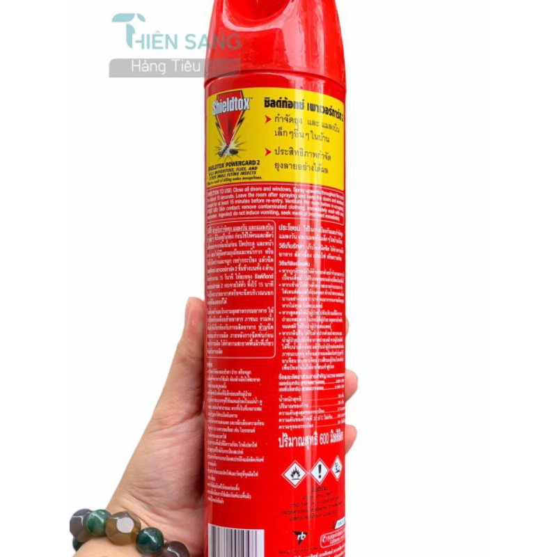 Xịt muỗi Shieldtox Thái Lan 600ml