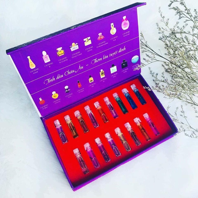 Set nước hoa test 17 mùi của đẳng cấp quà tặng cực chất