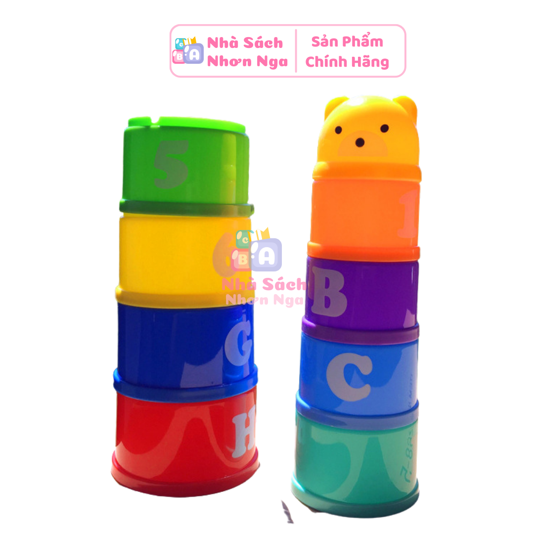 ĐỒ CHƠI THÔNG MINH CỐC XẾP CHỒNG CHO BÉ