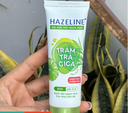 Sữa rửa mặt Hazeline Chiết Xuất Thiên Nhiên - Tuýp 40g