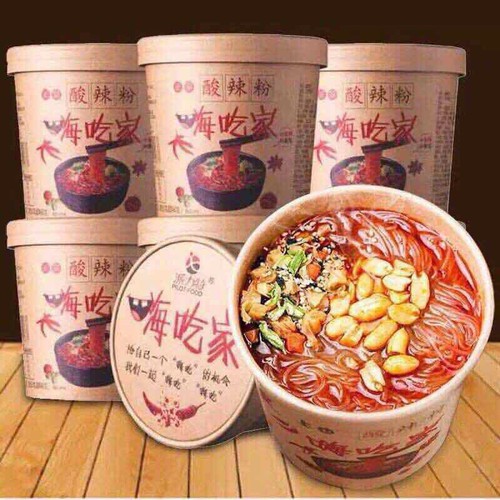 1 thùng miến trùng khánh chua cay ( 1 thùng = 6 cốc )
