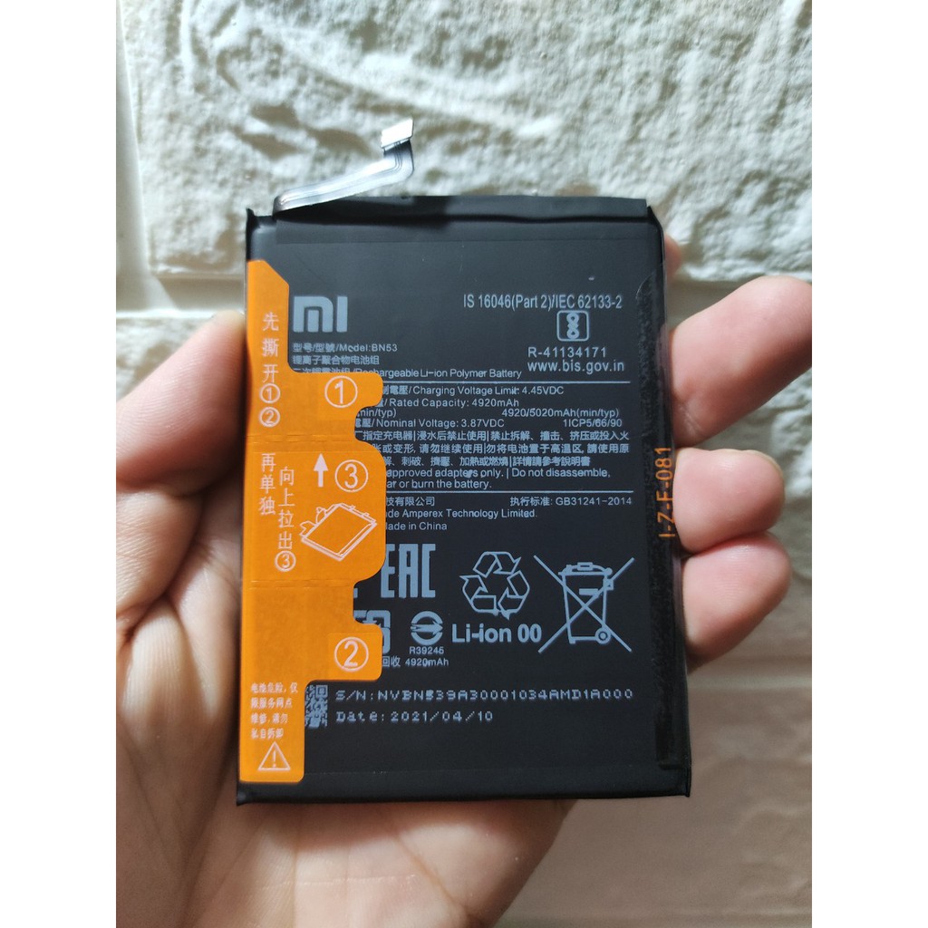 Pin Xiaomi Redmi Note 9 Pro/ Note10 Pro BN53 Dung Lượng 5020mAh