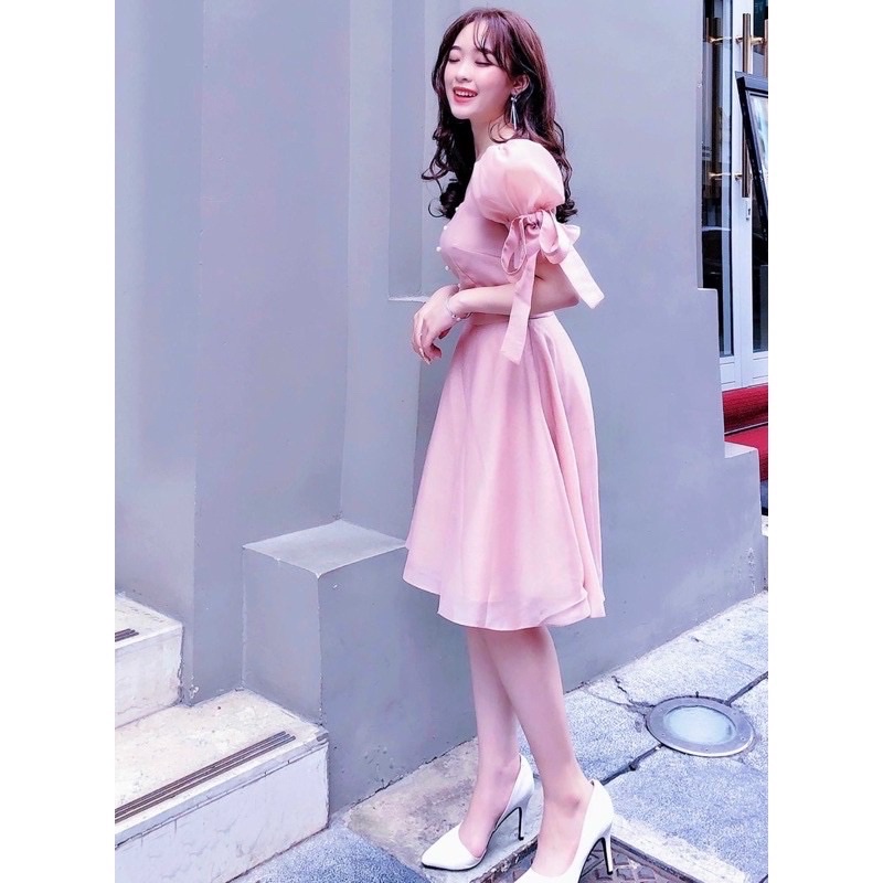 ĐẦM XÒE TAY NƠ (có ảnh thật) MS86