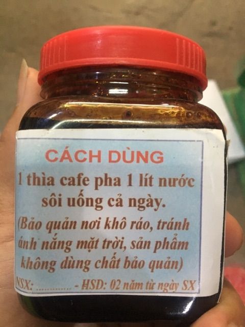 Cao Xạ Đen Hũ 200gr
