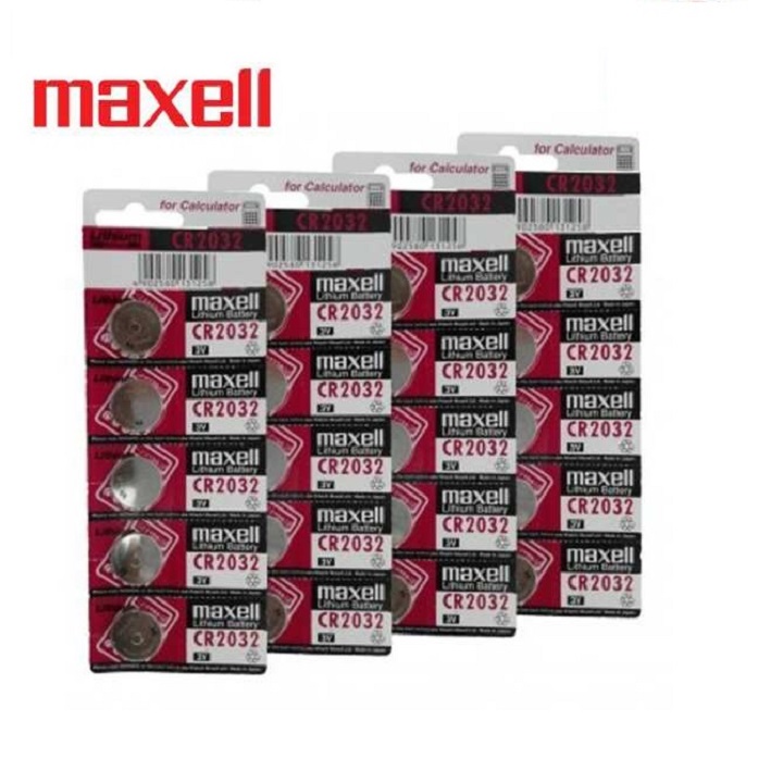 PIN MAXCELL CR 2032 - VĨ 5 CỤC - CBS143