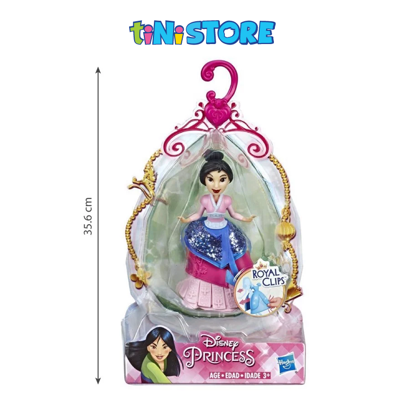 Đồ chơi Búp Bê Công Chúa Mulan mini Disney Princess - E4864