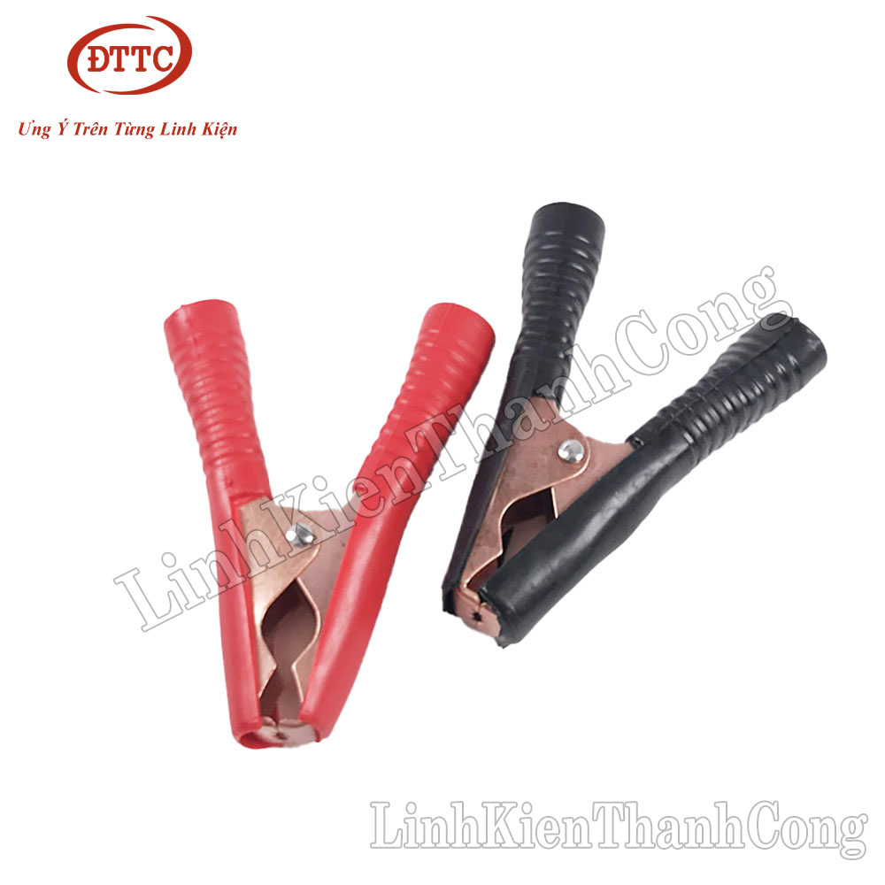 Kẹp Acquy 30A  50A 60A 100A 500A  Đỏ + Đen