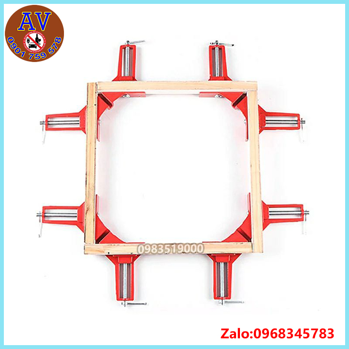 Bộ 4 ê tô vuông góc mini 90 độ