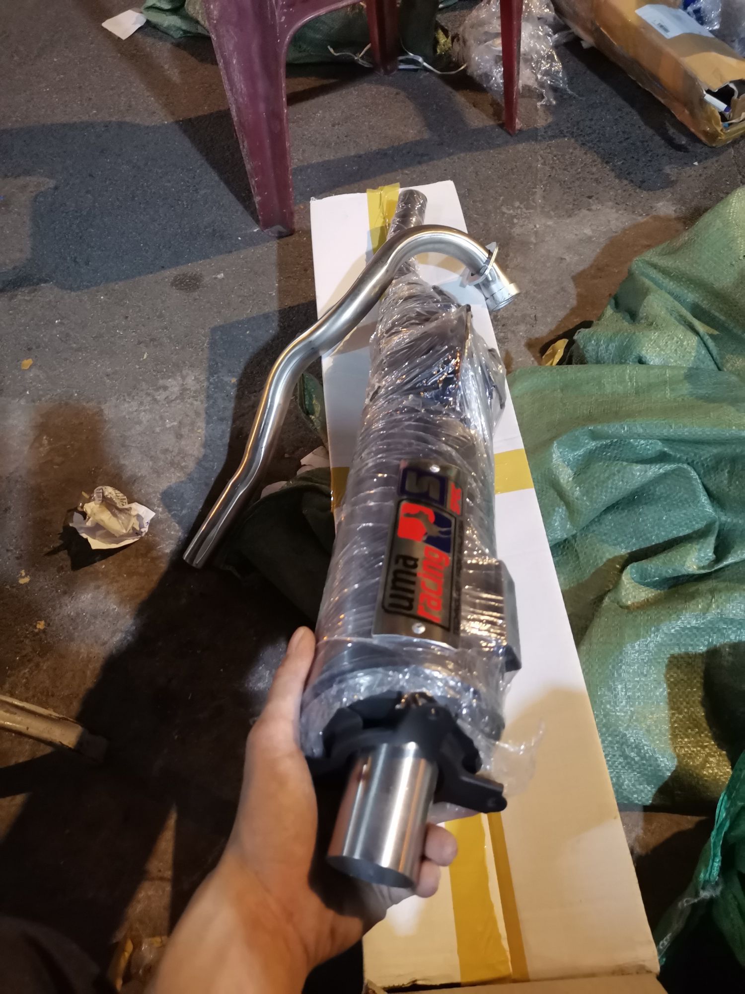 pô uma 1:1 exciter 150 móc ấm v3