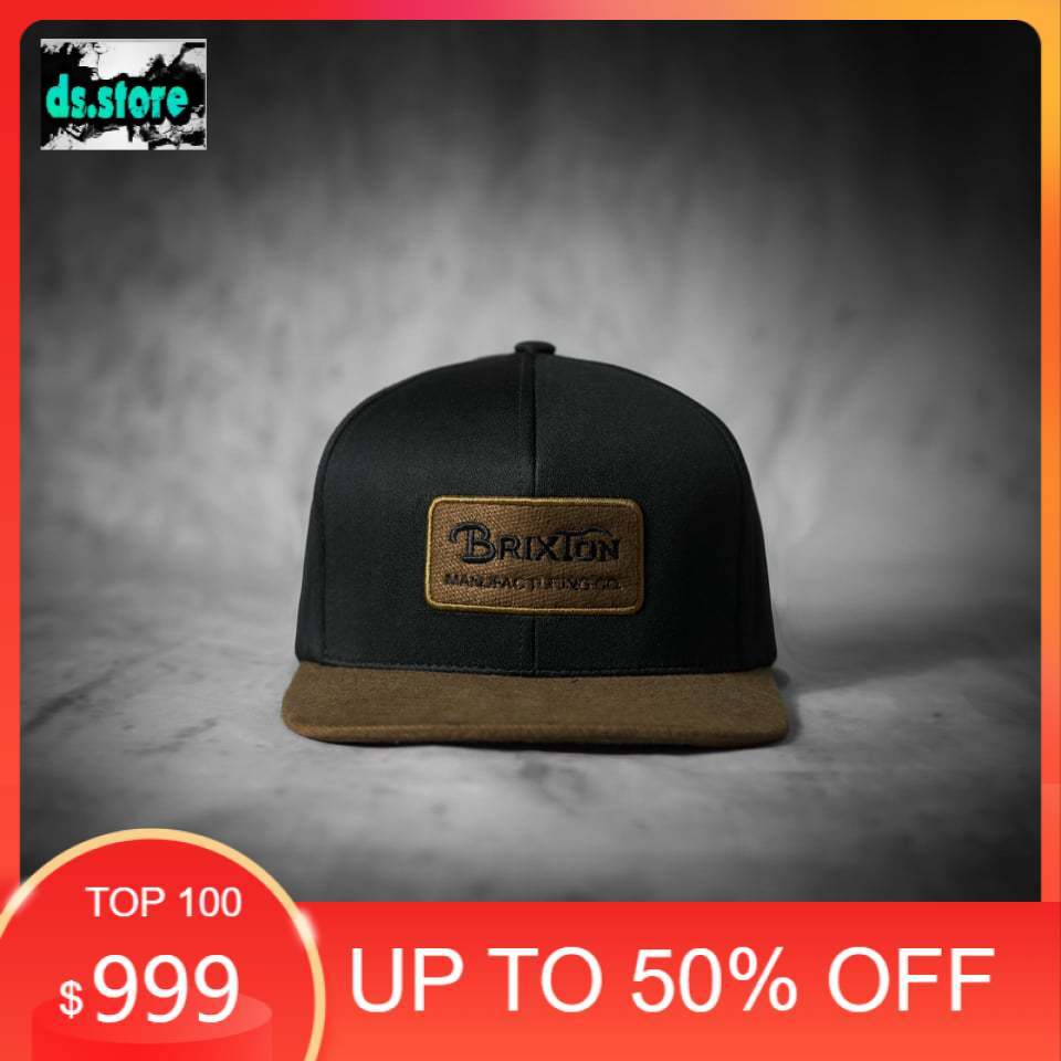 nón Snapback BRIXTON đen cao cấp hàng vnxk (kèm video quay thật)
