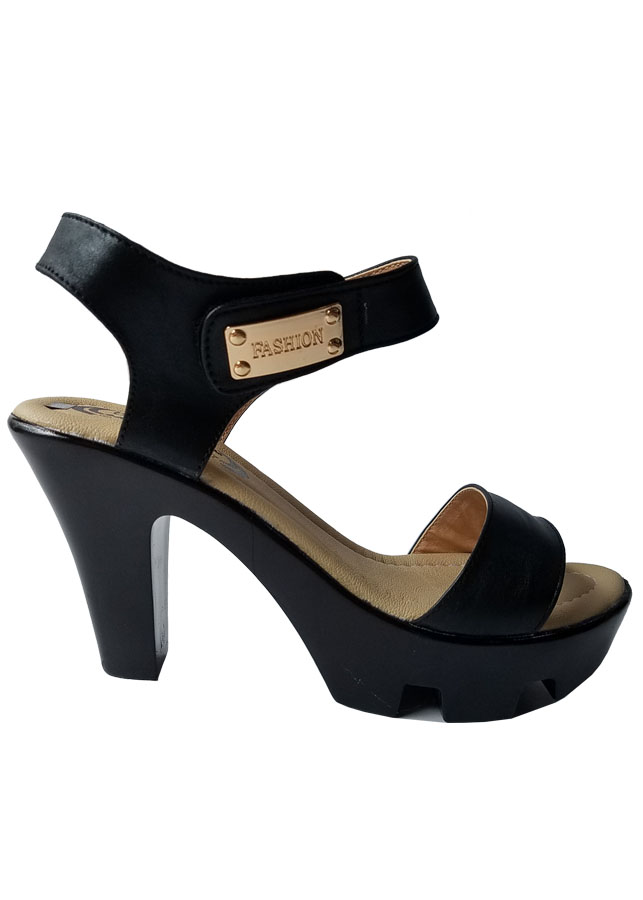 Giày Sandal Nữ Cao Gót Da Bò BIGBEN CG97