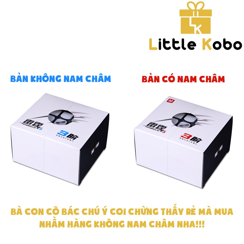 [HCM]Rubik 3x3 Nam Châm QiYi Thunderclap V3 M Rubik 3 Tầng