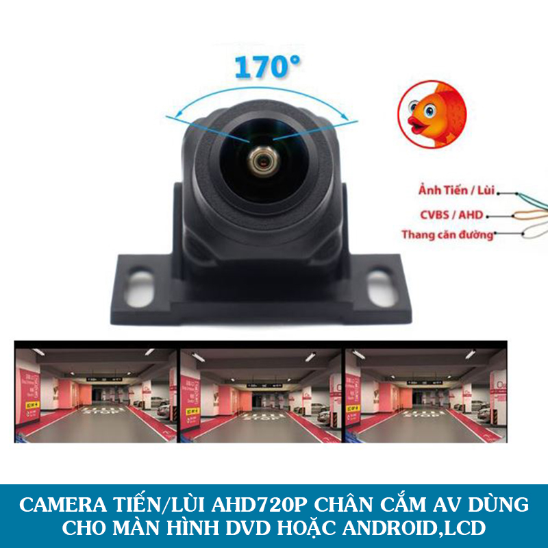Camera tiến ô tô dùng cho màn hình lcd,dvd,android độ phân giải ahd 720p