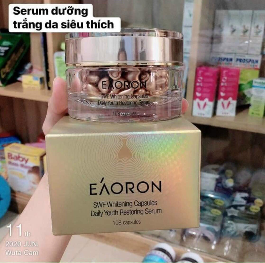 Serum Eaoron - Eaoron Swf Whitening Capsules serum 108 viên