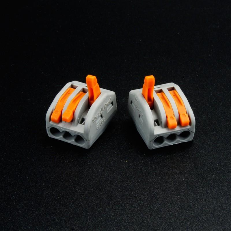 Combo 10 cút nối dây điện KV774 3 cổng