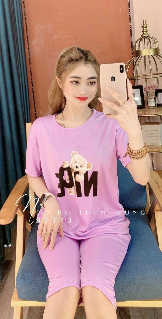 LỬNG ĐỒ BỘ MẪU MỚI THUN COTTON MÁT MẺ DƯỚI 52kg