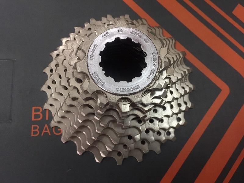 Líp Shimano CS-HG4600-10 11-25T, líp nhỏ ít răng dành cho xe đường trường- sx Japan