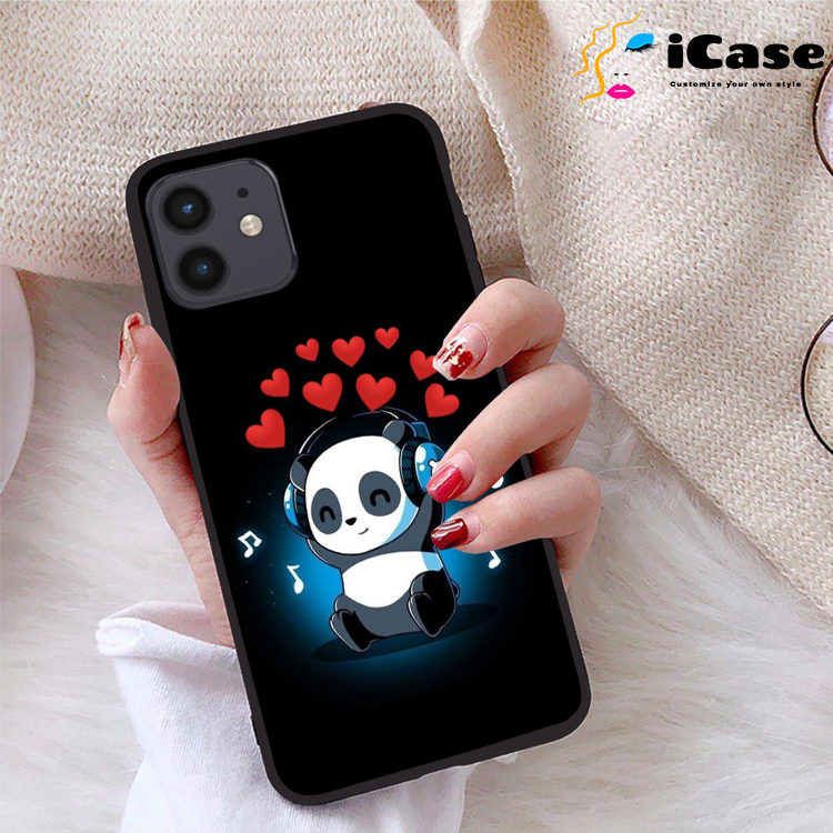 Ốp lưng iPhone 12 viền dẻo TPU BST Panda