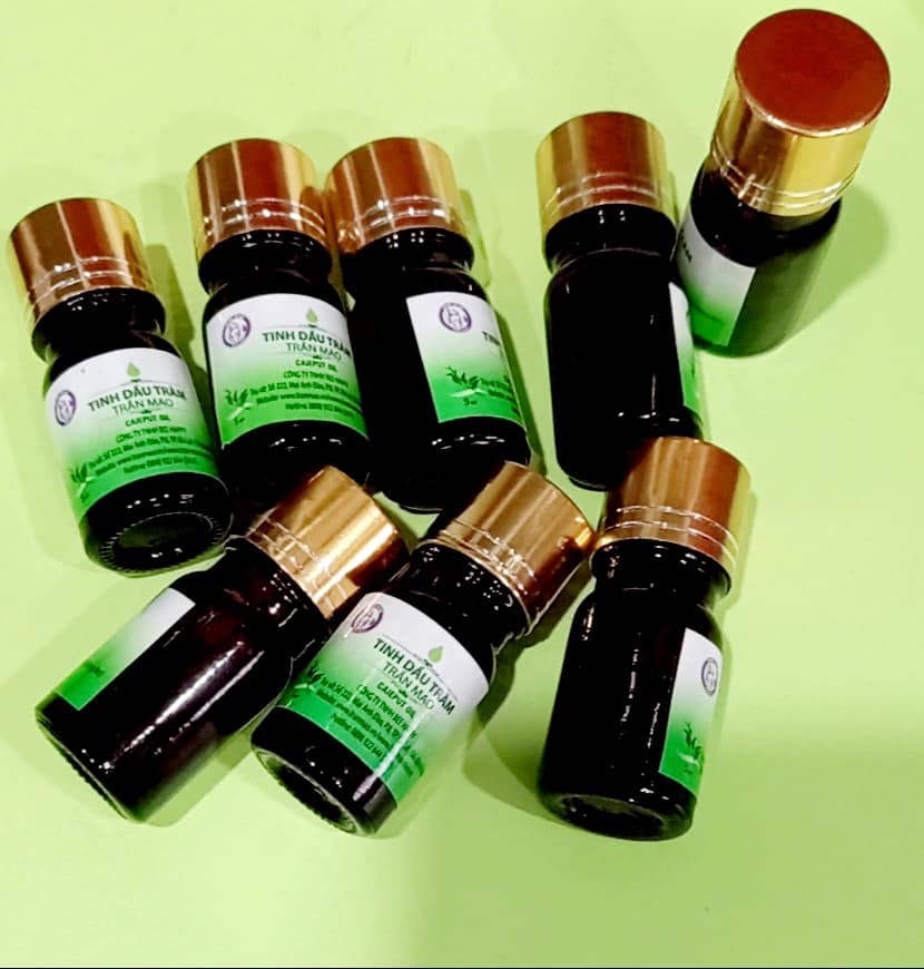 Tinh dầu tràm nguyên chất Trần Mao 5ml (lọ dùng thử)
