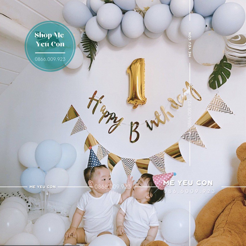 [SALE SẬP SÀN] Set Trang Trí Sinh Nhật Mẫu Mới Nhất