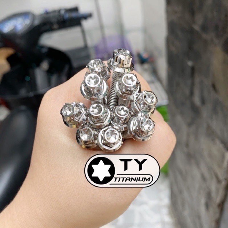 Ốc Salaya inox304 10li Đầu Trụ từ 10li23 10li30 10li40 10li50 10li60 gắn thông dụng nhiều vị trí xe máy