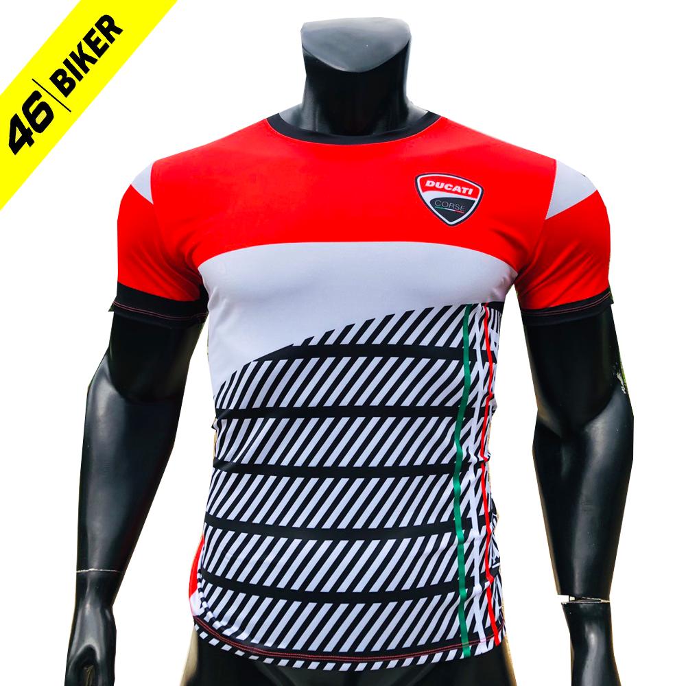 Áo thun cotton tem Ducati