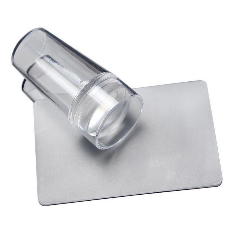 Con dấu silicon in hình nên móng tay