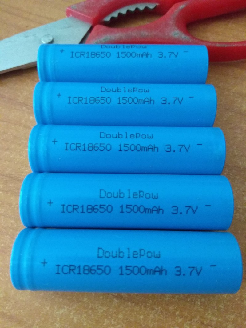 Pin sạc Doublepow 18650 3.7V 1500mAh
