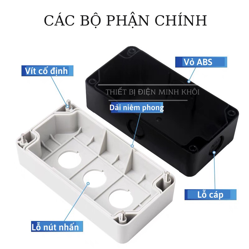 Box push button hole plastic African 22 high-grade, control box hole, hole, switch box control box control push button, push button