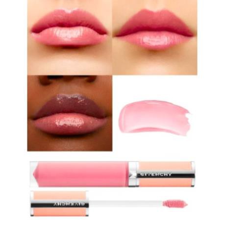 Son dưỡng môi Givenchy Le Rose Perfecto Liquid Balm 3.5ml Minisize (Bill Mỹ)