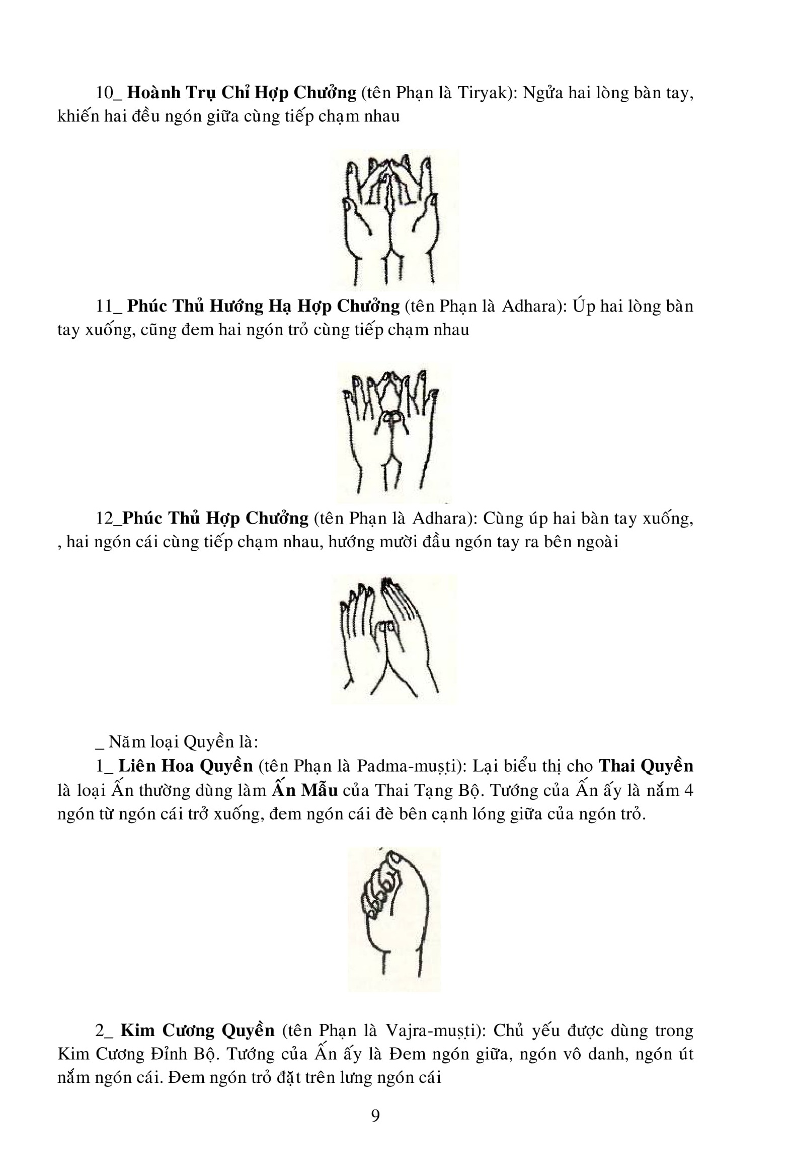 Sách Thủ Ấn Của Phật Giáo