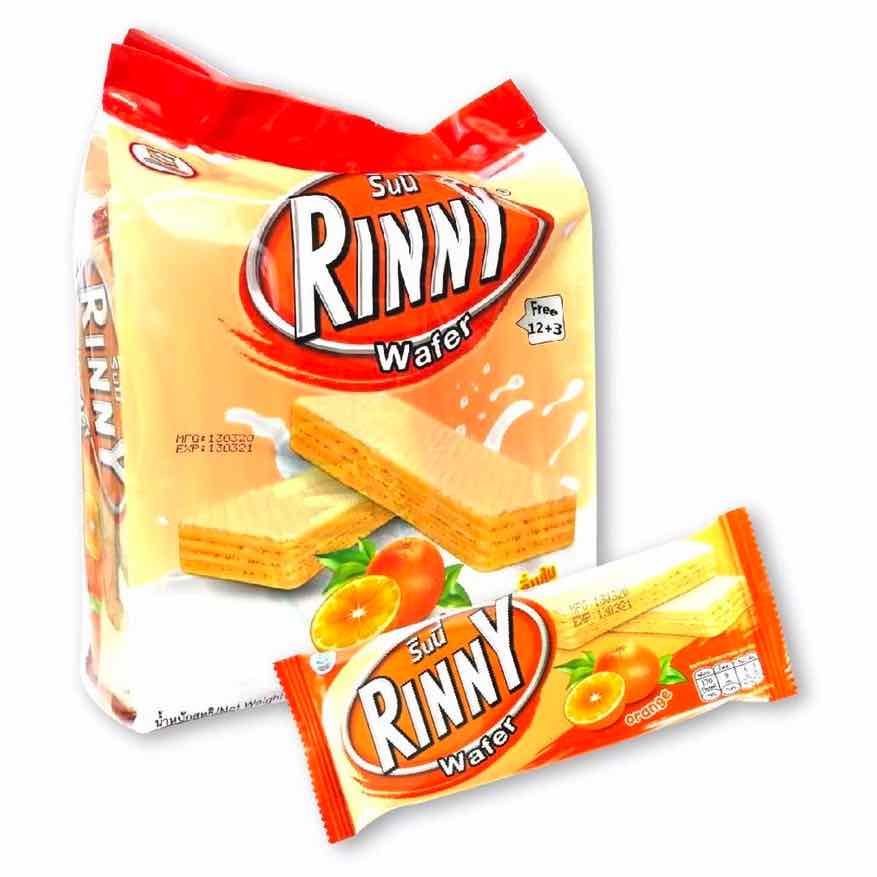 Bánh Kem Xốp Rinny Wafer Thái Lan (38gx15)