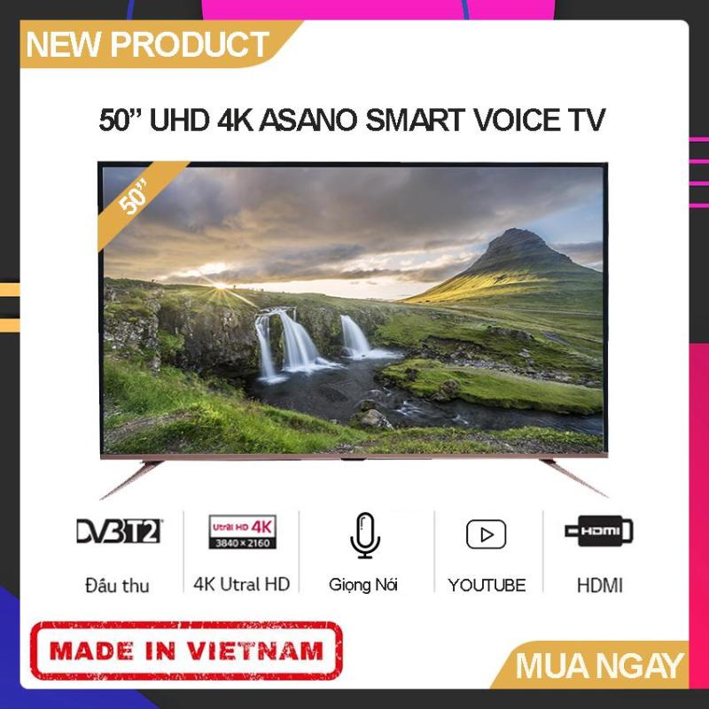Bảng giá Smart Voice TV Asano 50 inch Full HD - Model 50EK7 (Android 7.1, Tích hợp giọng nói, Youtube, Tích hợp DVB-T2) - Bảo Hành 2 Năm