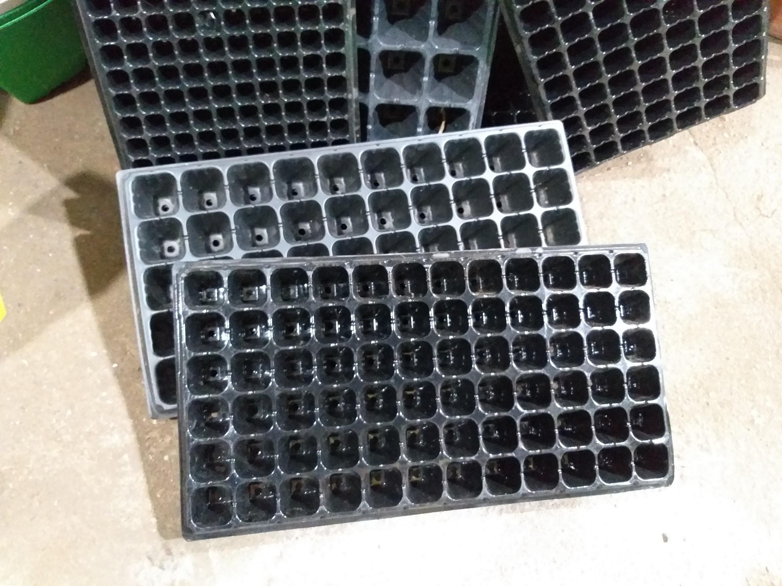 5 Khay ươm hạt giống độ bền cao - tùy chọn 32, 72, 105,128, 200 lỗ