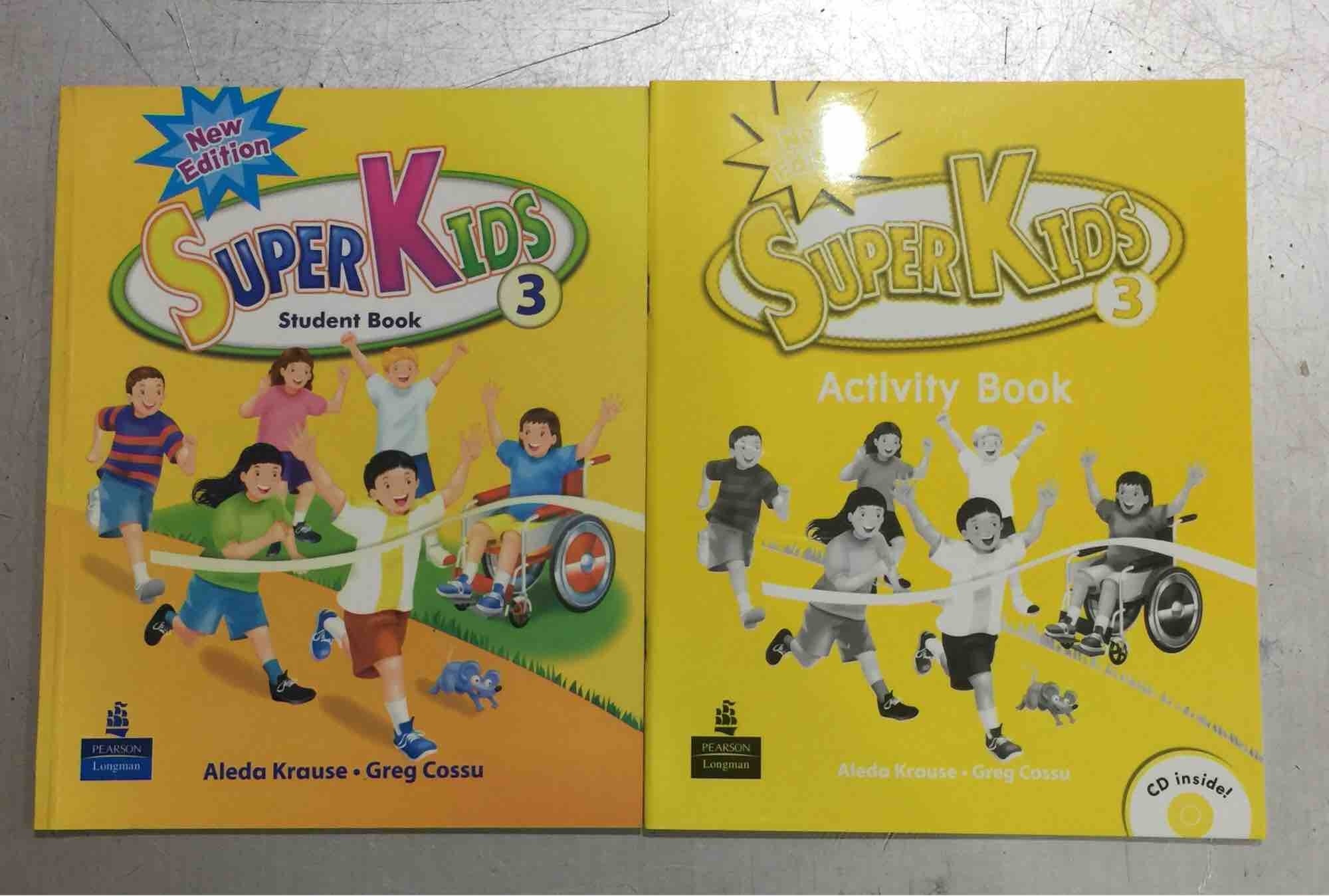 Bộ SuperKids 3 New Edition (2 sách + CD)