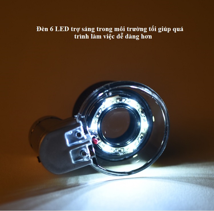 Kính lúp 20X cầm tay cao cấp 7103A