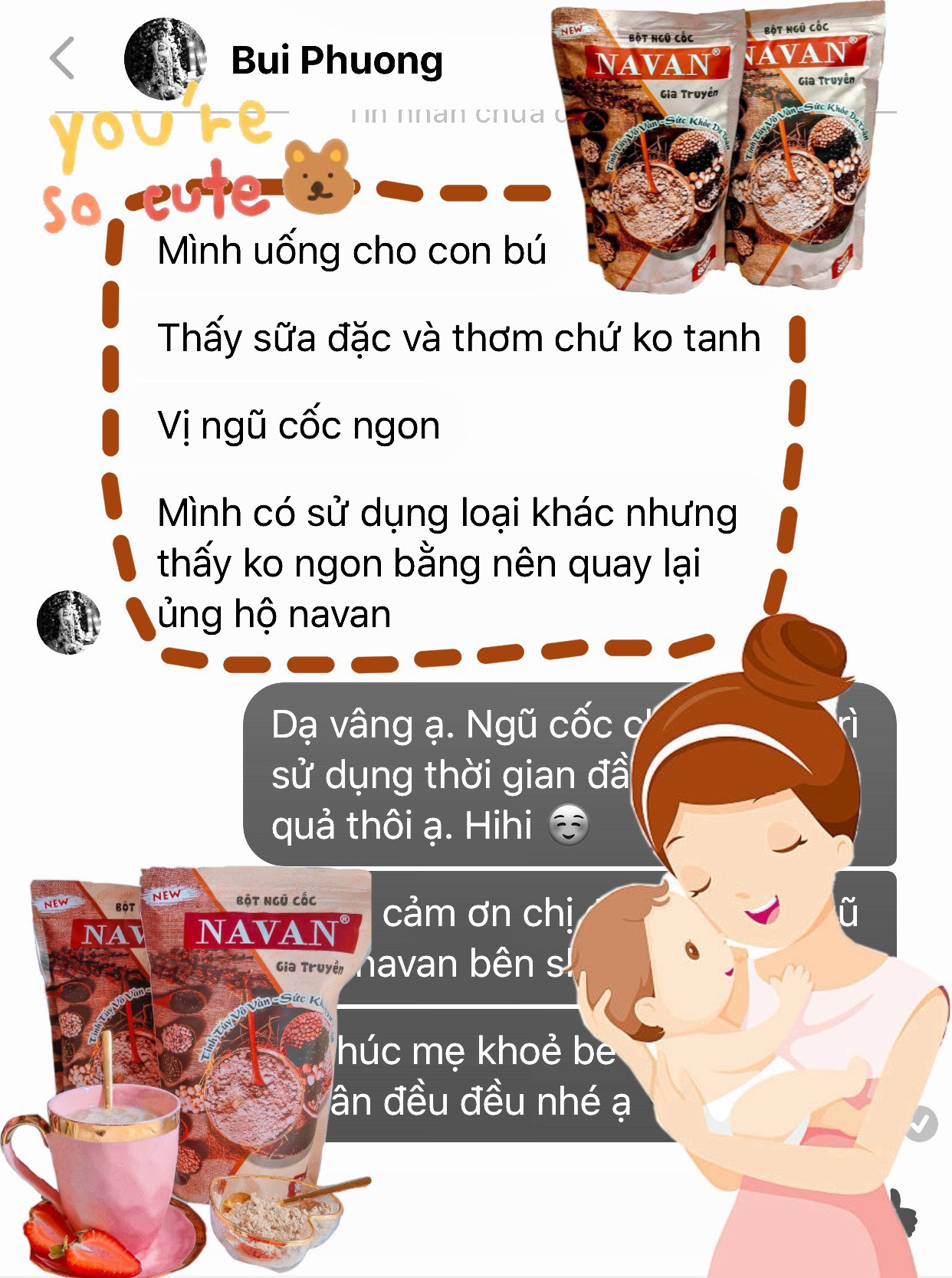 Bột Ngũ Cốc Navan Gia Truyền