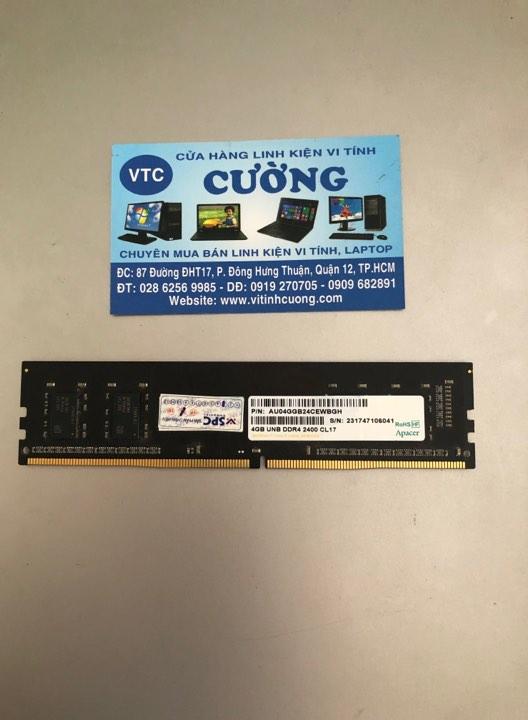 RAM Apacer Panther 4Gb DDR4-2400 BH 03/2020