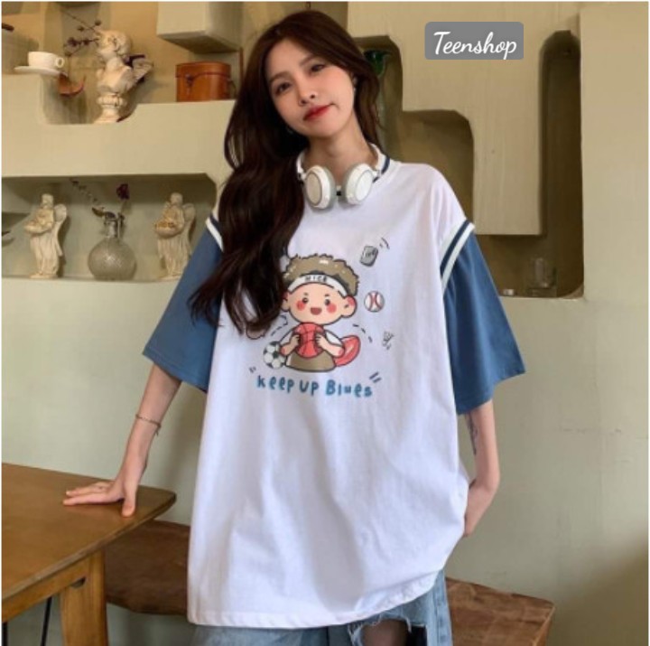 ảnh thật-freeshipmax-Áo bóng chày cậu bé keep HĐ12