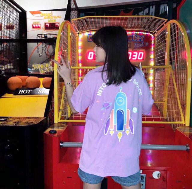 Áo Thun nam nữ VŨ TRỤ SPACE Unisex (kèm ảnh thật)