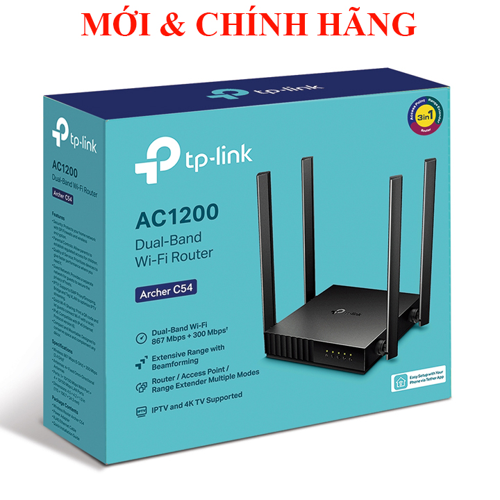 Bộ phát wifi TP-Link EC220-F5 C54 C50 TotoLink a720r Tenda Mercusys ZBTlink
