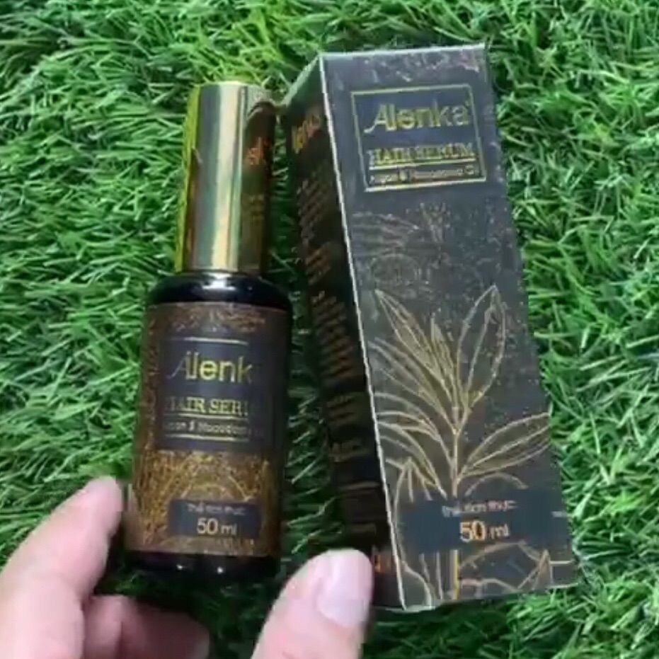 TINH DẦU SERUM DƯỠNG TÓC VÀ GIỮ NẾP TÓC ALENKA 50ml