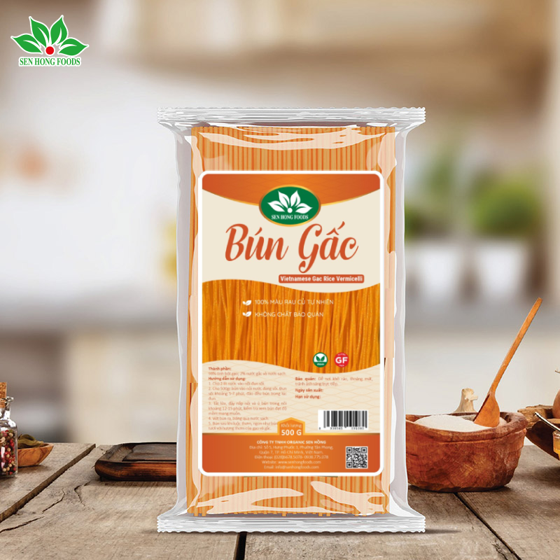 Bún Gấc Sen Hồng 300g