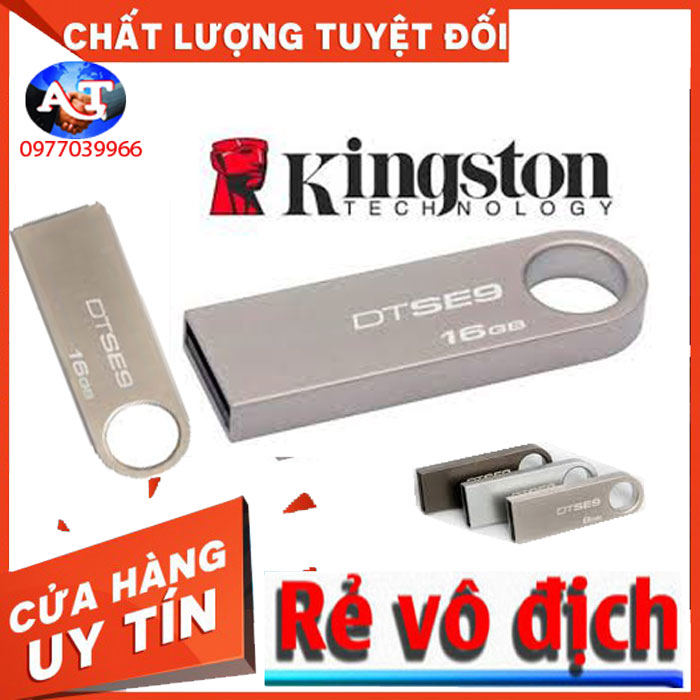 USB KINGSTON 16G SE9 VỎ KIM LOẠI